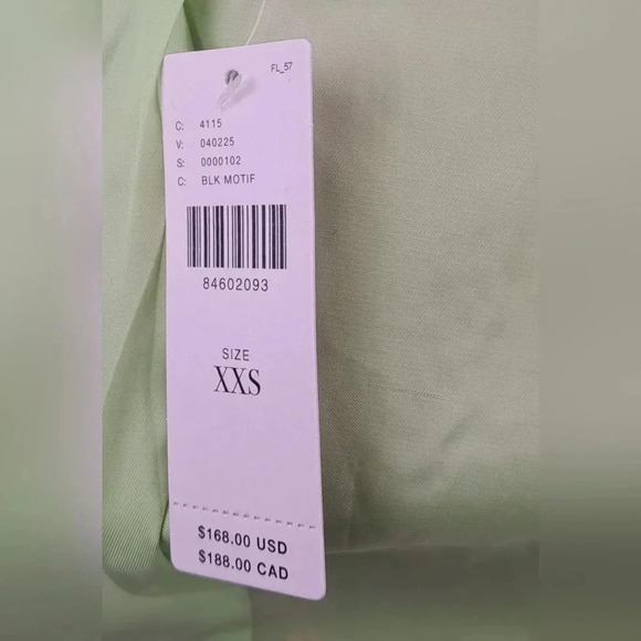 NWT Anthropologie Avec Les Filles Women's Neon Tweed  Blazer $168 size XXS - Picture 3 of 16